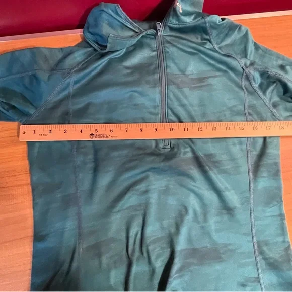 Under Armour Teal Quarter-Zip Pullover - Picture 4 of 8